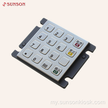 Payment Kiosk အတွက် Metal Encryption PIN pad